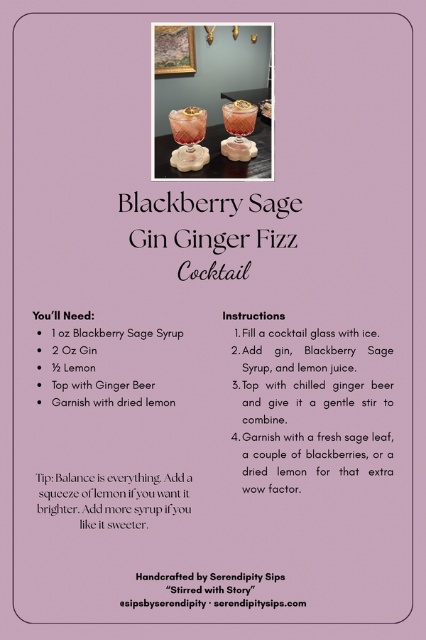 Blackberries, Botanicals, and a Bit of Bubbly