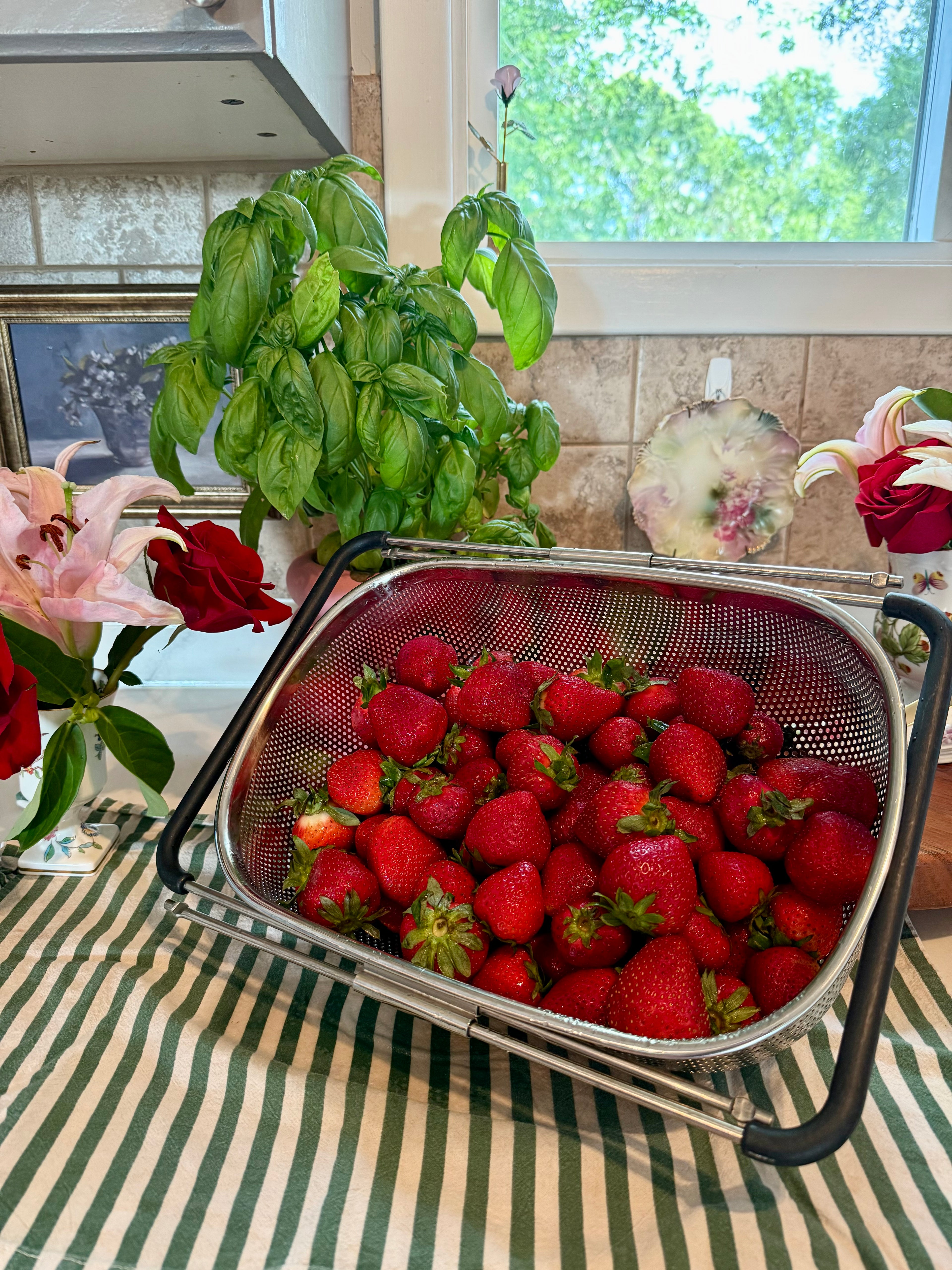 Strawberry Basil Syrup 8oz