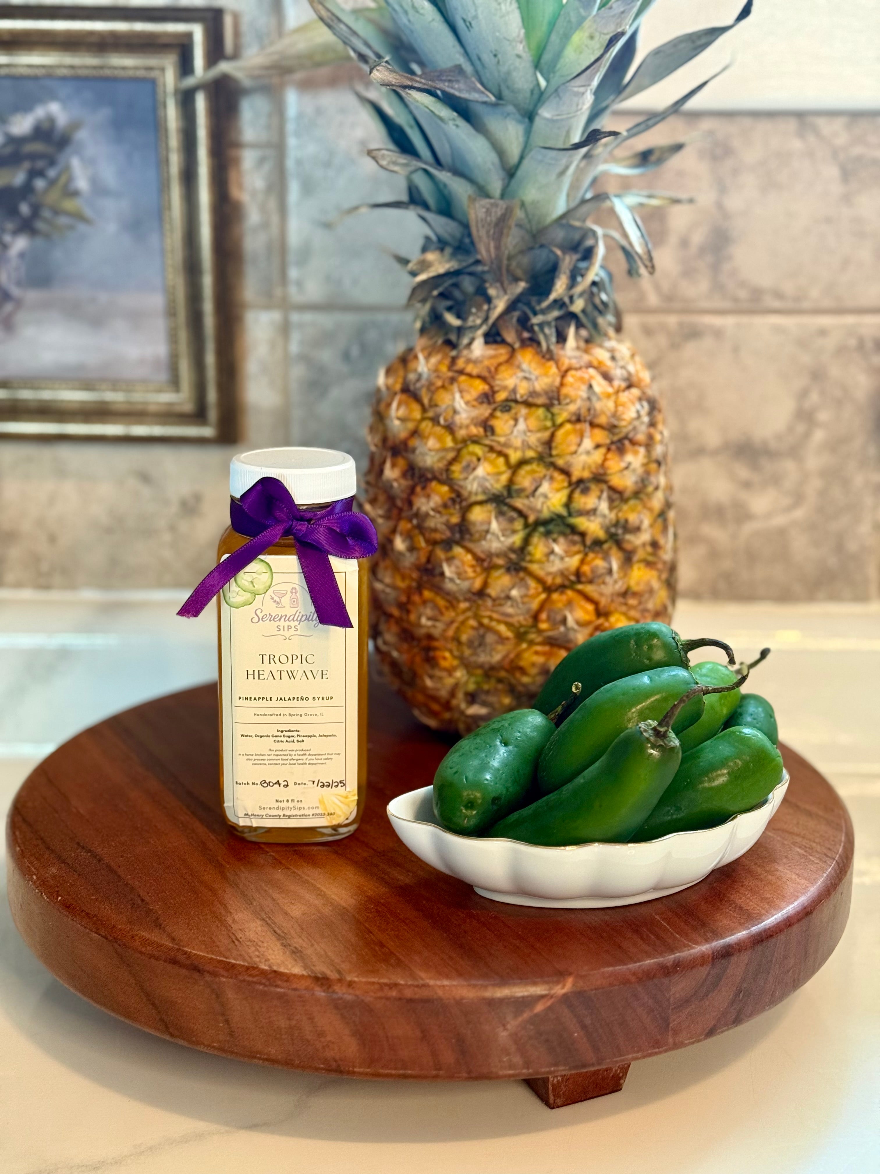 Pineapple Jalapeño Syrup 8oz