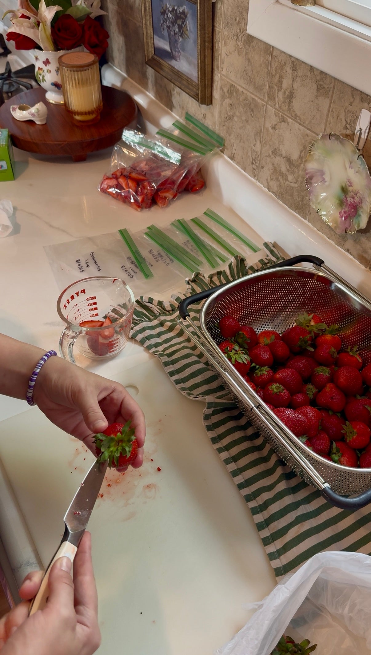 Strawberry Basil Syrup 8oz