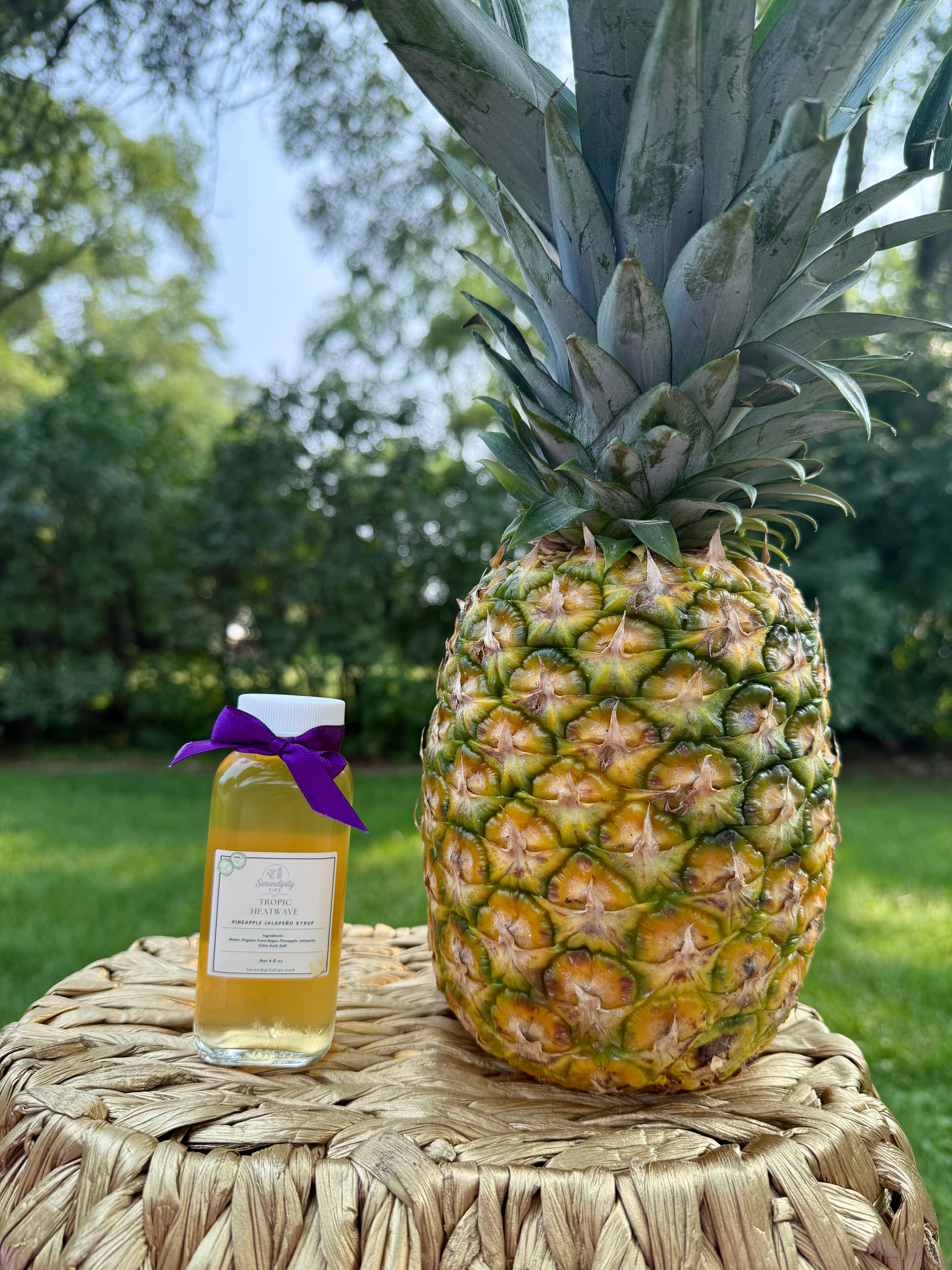 Pineapple Jalapeño Syrup 8oz